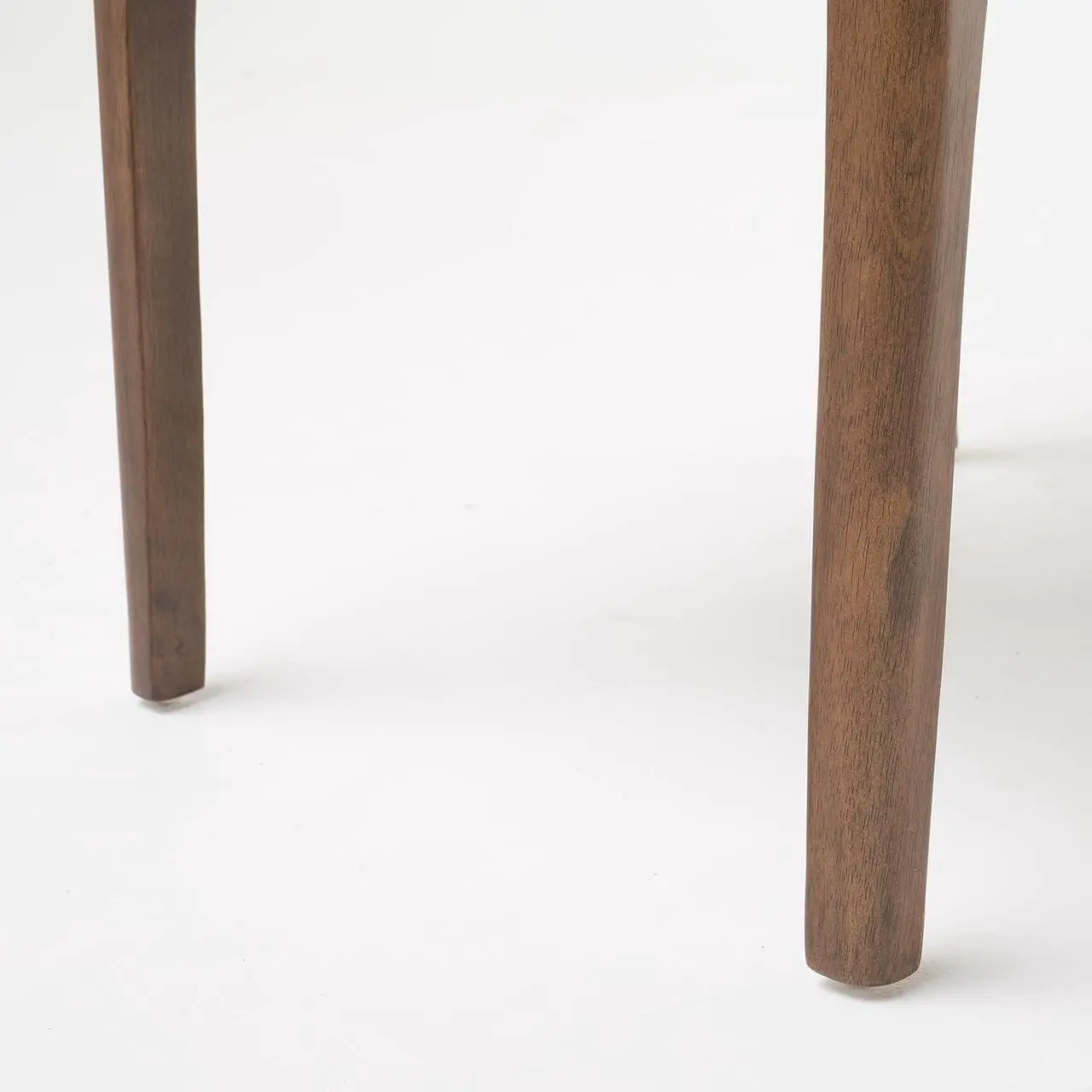 Alt view image 5 of 7 - Christopher Knight Home Kwame Fabric / Walnut Finish Dining Chairs, 2-Pcs Set, Dark Grey, Welcome to consult