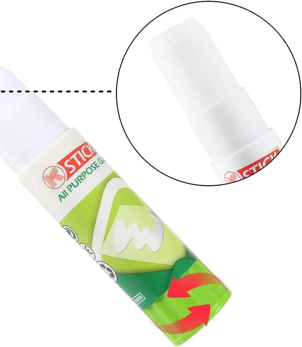 Alt view image 2 of 7 - ACEIRMC 3D Printer Glue Stick for Hot Bed Print Filament PLA ABS PET PETG Washable Anti-Tilt Non-Toxic - 21g(Pack of 3), Welcome to consult