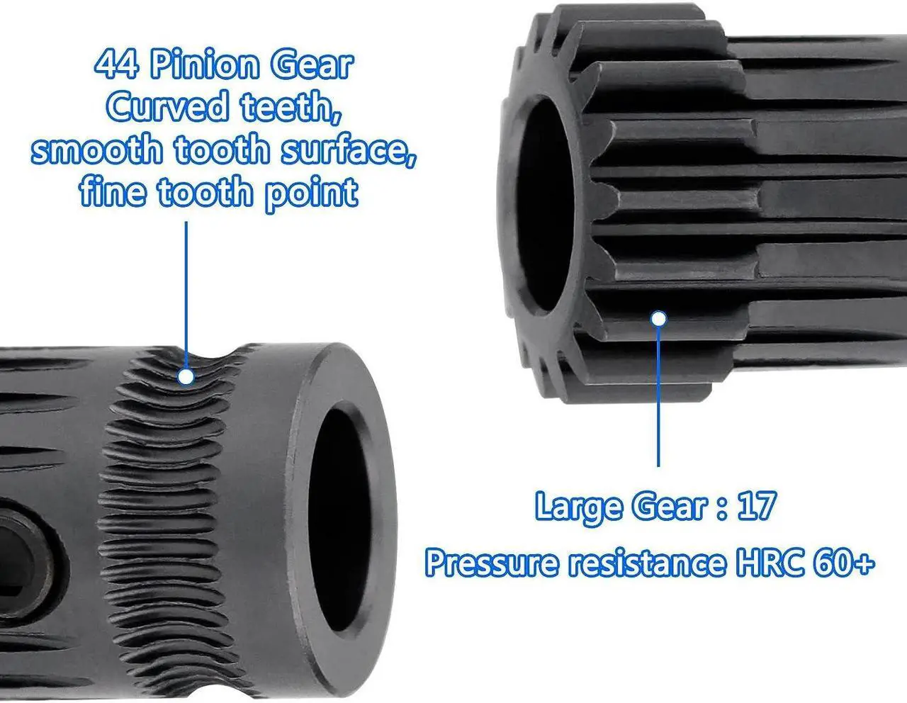 Alt view image 2 of 4 - POLISI3D 3D Printer Hardened Steel MK3 Drive Gear extruder Dual Gears kit DriveGears Extrusion Wheel for Upgrade Prusa i3 MK2/MK2S/MK2.5 MK3S 3D Printer, Welcome to consult