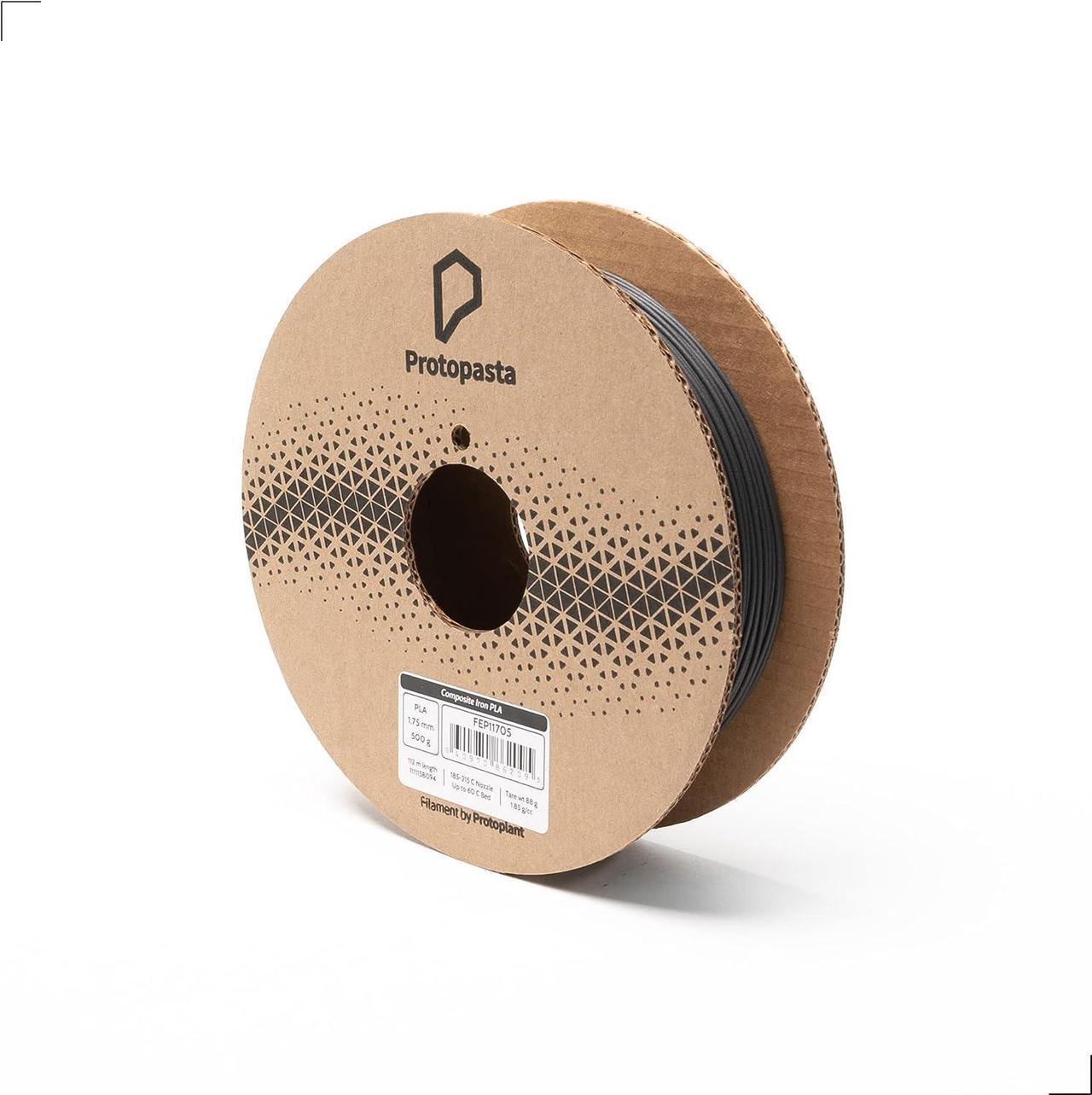 Main image of Protopasta 3D Printer Filament | PLA Filament 1.75mm | Magnetic Iron Filled PLA | 500g Spool, Welcome to consult
