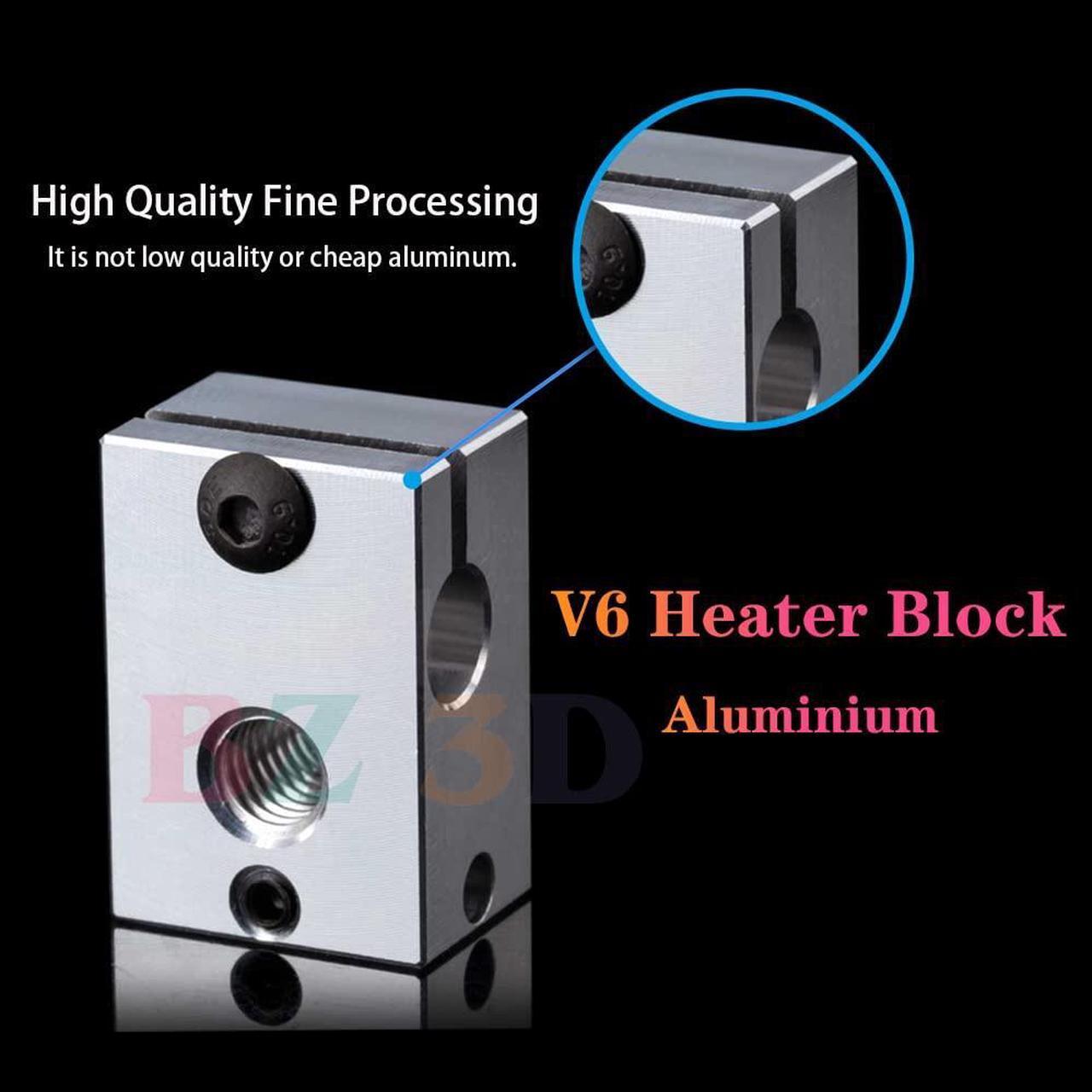 Alt view image 5 of 7 - BZ 3D V6 All Metal Hotend Full Kit,24V 40W Direct & Bowden J-Head Hotend,Titanium Alloy Heatbreak,Cooling Fan and Bracket for 3D Printers V6 Hotend,Titan,Dual Driver Extruder., Welcome to consult