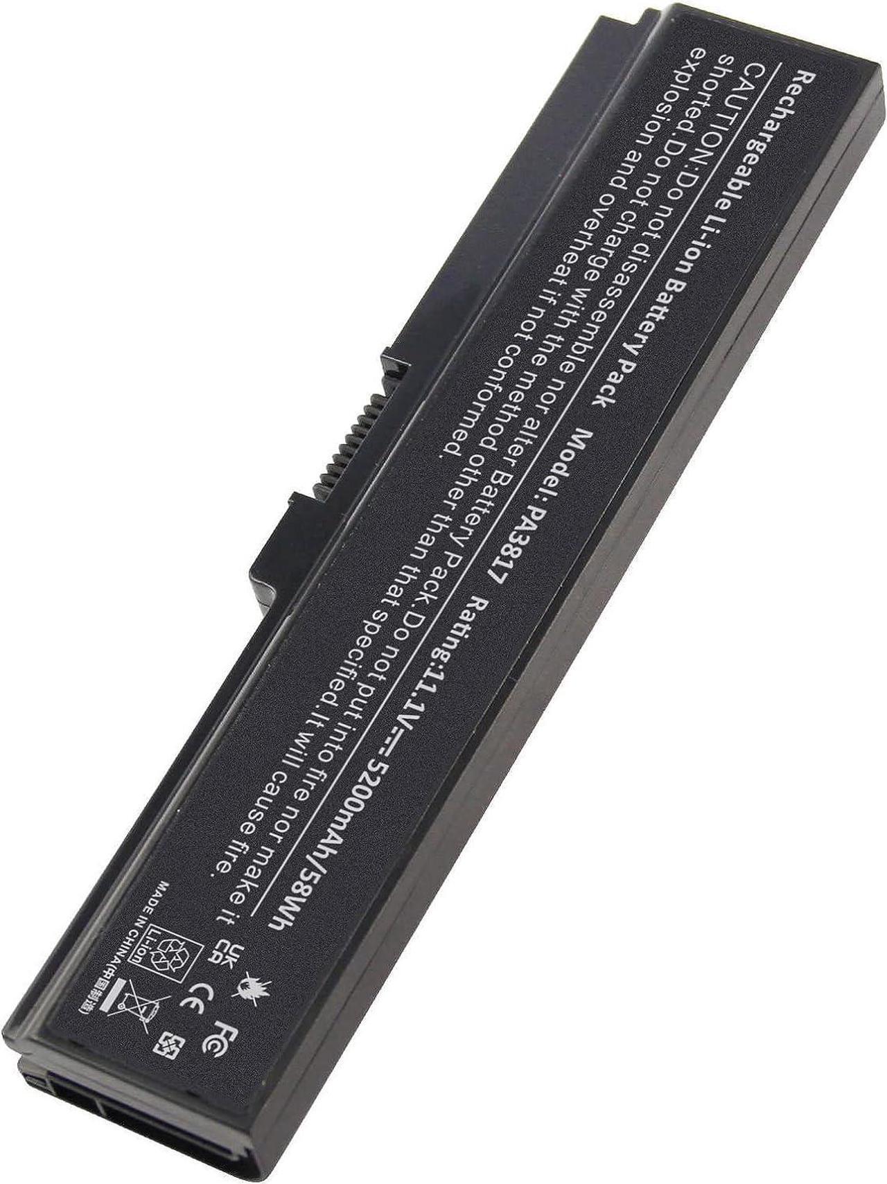Alt view image 4 of 7 - Laptop Battery PA3817U-1BRS PA3818U-1BRS PA3819U-1BRS for Toshiba Satellite C655 C675 C675D L645 L645D L655 L655D L675 L675D L745 L755 L755D P745 P755 P775 M645 A660 A655 PA3817U Series Battery