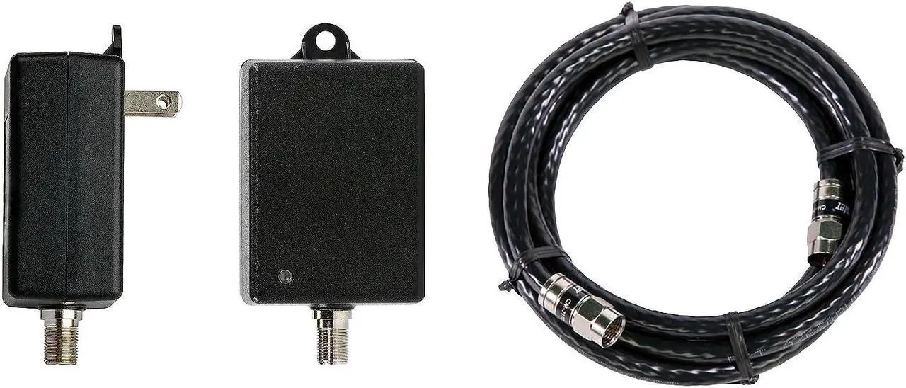 Alt view image 5 of 5 - Channel Master TV Antenna Distribution Amplifier, TV Antenna Signal Booster with 4 Outputs for Connecting Antenna TV to Multiple Televisions (CM-3424),Black, Welcome to consult
