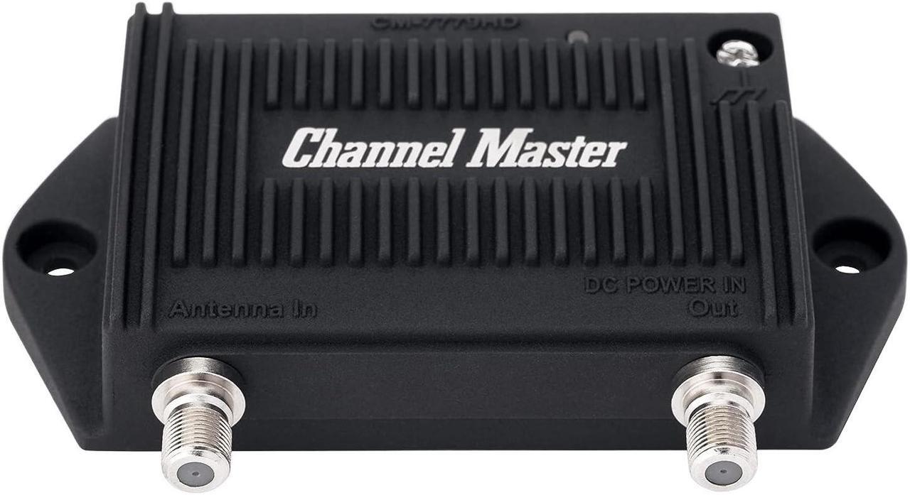 Alt view image 2 of 7 - Channel Master CM-7779HD PreAmp 1 TV Antenna Amplifier with 5G LTE Filter, Adjustable Gain Preamplifier - Professional-Grade Signal Booster, Welcome to consult