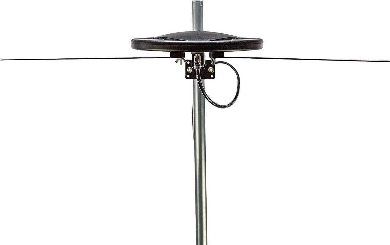 Alt view image 4 of 7 - Channel Master Omni+ Omnidirectional Outdoor TV Antenna with Mounting Bracket for Roof, Attic, RV - VHF/UHF Digital HDTV Antenna with 360 Degree Reception Span - 50 Mile Range [CM-3011HD]