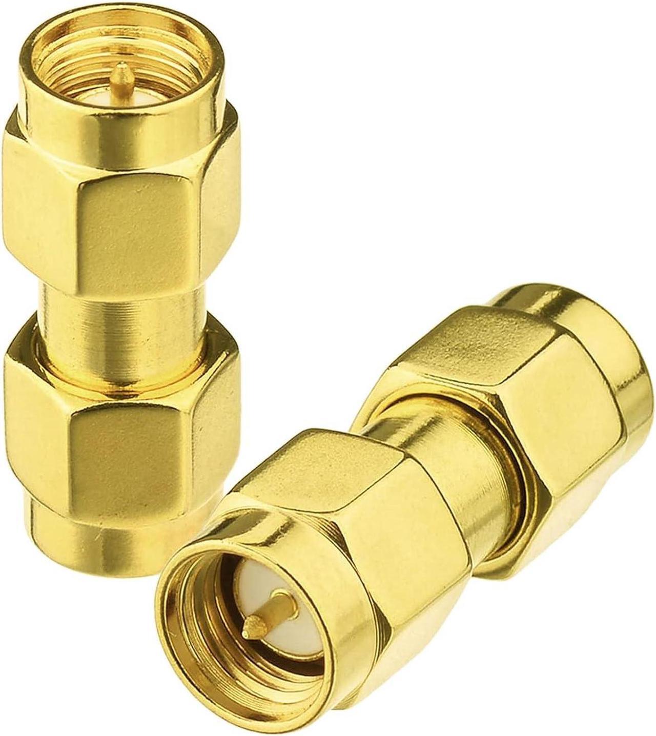 Alt view image 3 of 5 - Superbat SMA Male to SMA Female Bulkhead RF Coaxial Cable RG8X Cable 15ft + 3pcs RF Coax SMA Adapter Kit for SDR Antenna Ham Radio,3G 4G LTE Antenna,ADS-B,GPS etc.