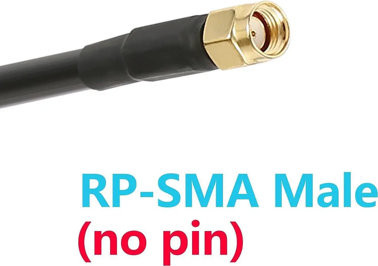 Alt view image 7 of 7 - WIZACE 25 ft N Male to RP-SMA Male S-LMR240 Extension Cable (50 Ohm), Pure Copper Low-Loss Coax Jumper for Hotspot Miner,GPS,RF Radio,WiFi,Yagi Antenna,Router,Amplifier to Antenna Surge Arrester