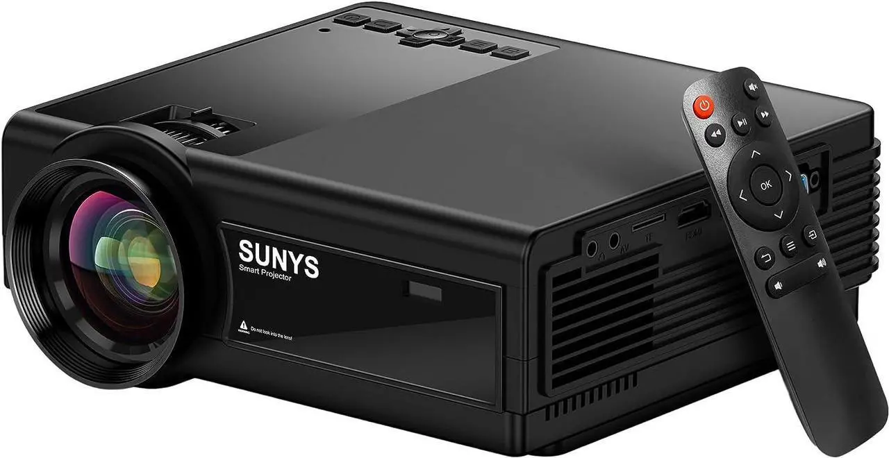 Main image of SUNYS Projector, Mini Projector with WiFi and Bluetooth Native 1080P 12000 Lumens Projectors, Welcome to consult