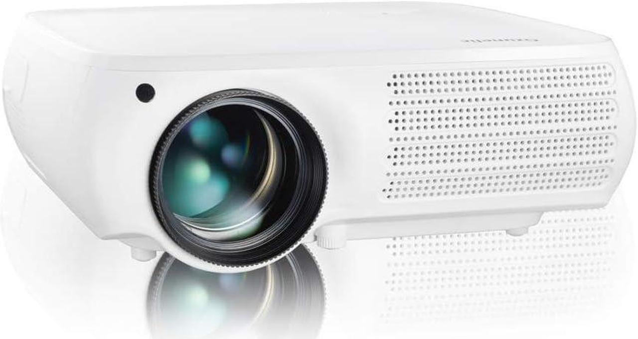 Main image of Gzunelic Real 9500 lumens Real Native 1080p LED Video Projector ± 50° 4D Keystone X/Y Zoom 10000:1 Contrast Full HD Home Theater LCD Proyector Built in Stereo Sound Box, Welcome to consult