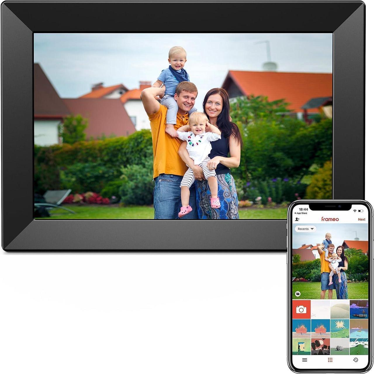 Main image of WiFi 10.1'' Digital Picture Frame with 1280x800 Resolution, Touchscreen Digital Photo Frame Share Photos and Videos Remotely via APP - Gift Guide for Family and Friends, Welcome to consult