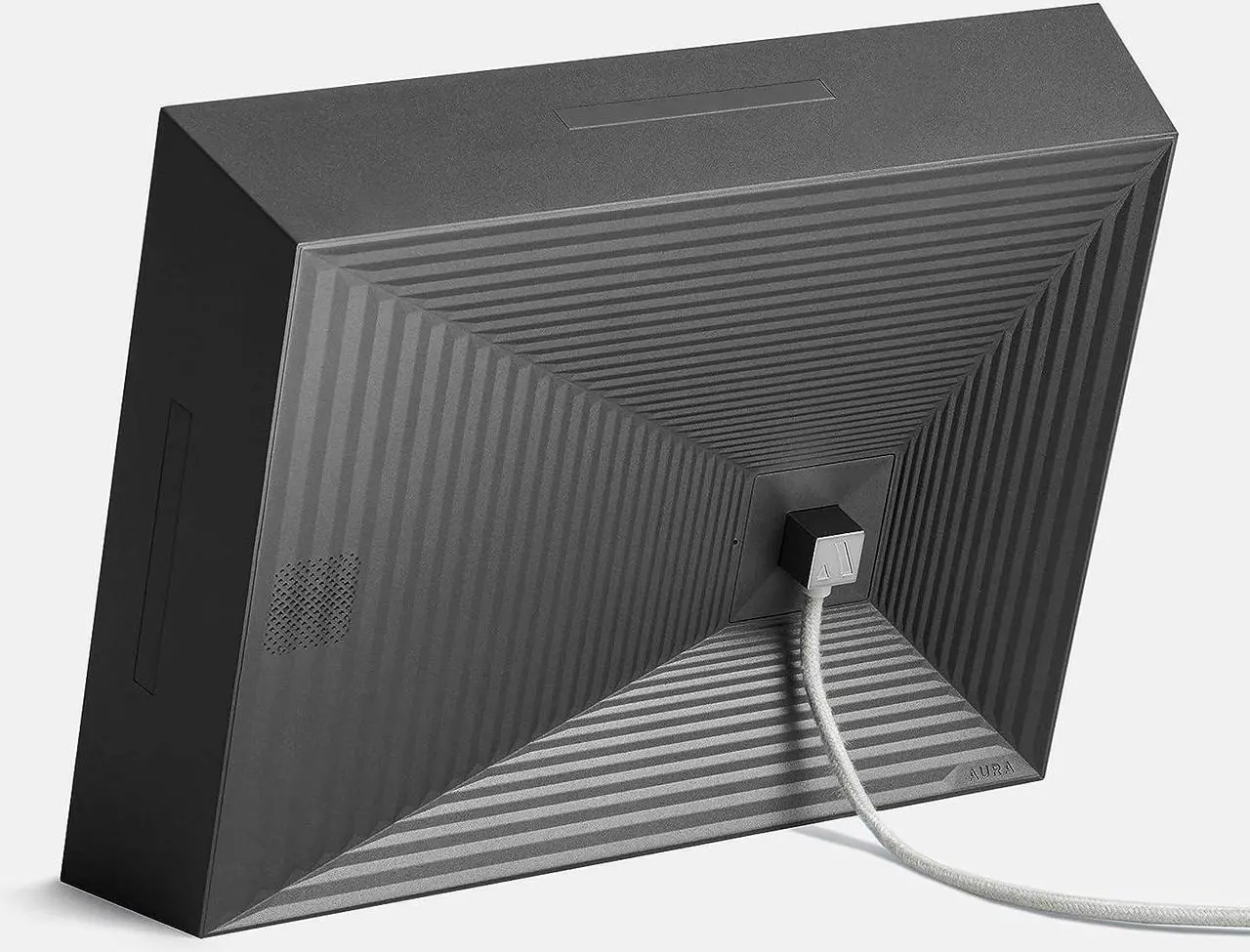 Alt view image 3 of 5 - Aura Mason WiFi Digital Picture Frame | The Best Digital Frame for Gifting | Send Photos from Your Phone | Quick, Easy Setup in Aura App | Free Unlimited Storage | Graphite, Welcome to consult