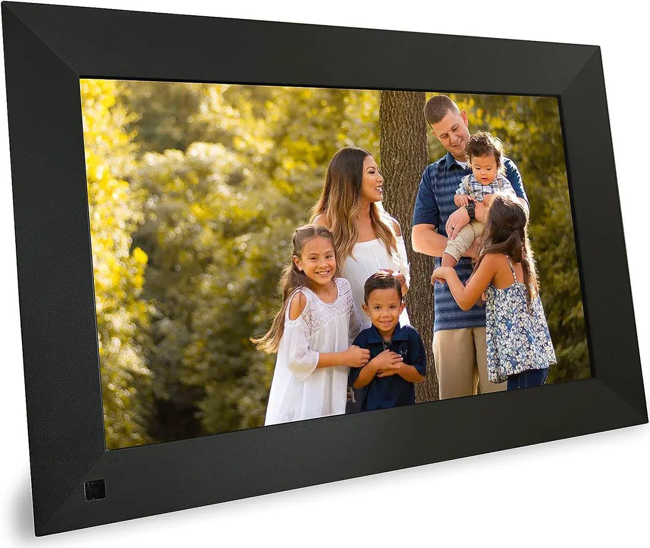 Main image of Phone2Frame 10 Inch Digital Picture Frame with Photo Backup Stick Micro SD (32GB) to Get from Phone or Computer to Frame Without WiFi, Email, or Accounts (Black), Welcome to consult