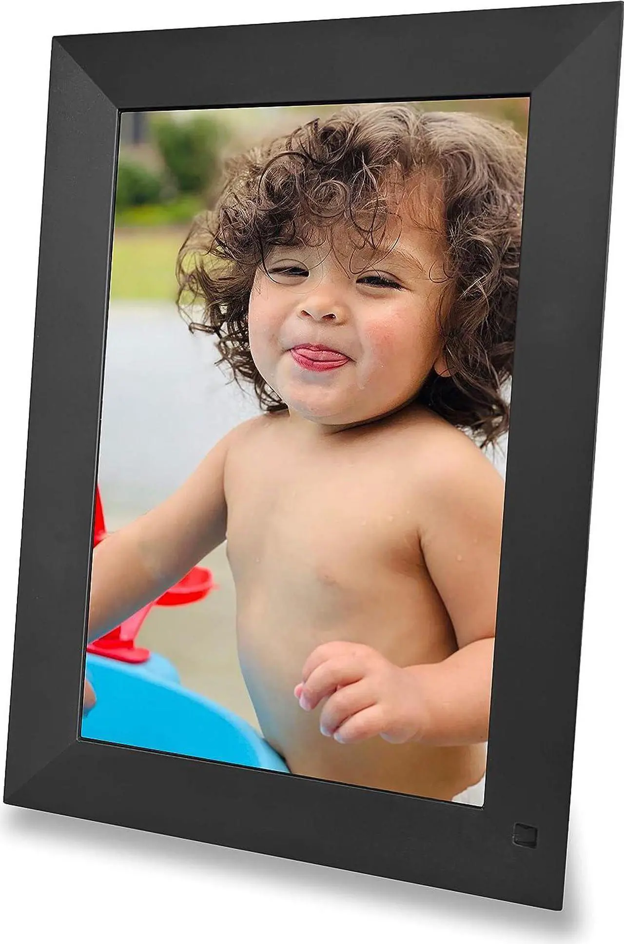 Alt view image 6 of 7 - Phone2Frame 10 Inch Digital Picture Frame with Photo Backup Stick Micro SD (32GB) to Get from Phone or Computer to Frame Without WiFi, Email, or Accounts (Black), Welcome to consult