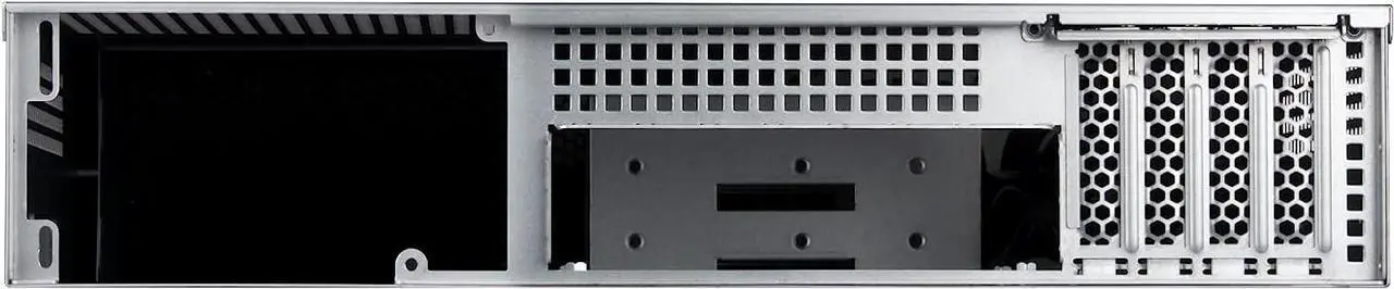 Alt view image 4 of 7 - SilverStone Technology RM23-502-MINI 2U Dual 5.25'' Drive Bay Micro-ATX rackmount Server Chassis, SST-RM23-502-MINI