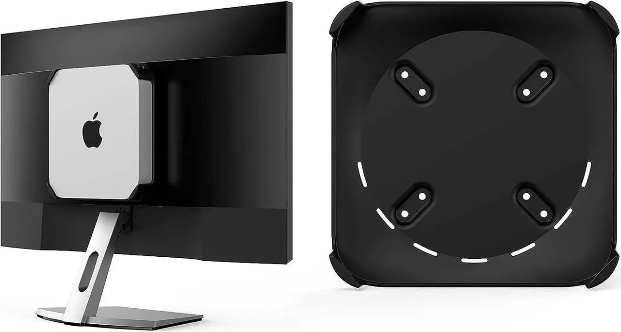 Main image of HumanCentric Mount Compatible with Mac Mini, Custom Mac Mini Mount, Wall Mount, Rack Mount, Mac Mini Under Desk Mount, Mac Mini Mount Behind Monitor Mac VESA Compatible Mac Mini Monitor Mount