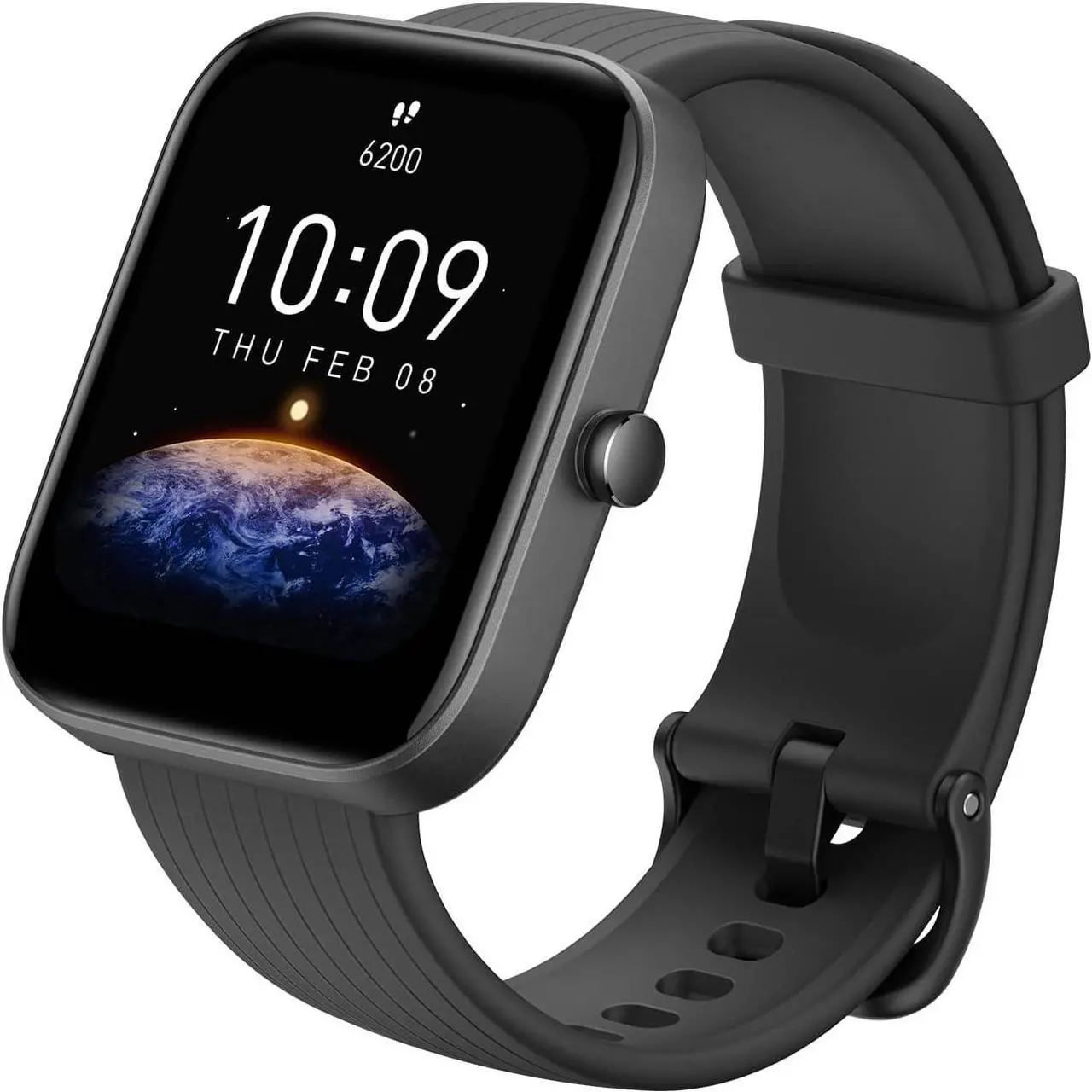 Main image of Amazfit Bip 3 Smart Watch for Android iPhone, Health Fitness Tracker with 1.69" Large Display,14-Day Battery Life, 60+ Sports Modes, Blood Oxygen Heart Rate Monitor, 5 ATM Water-resistant (Black)