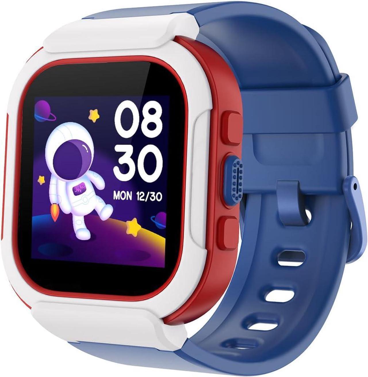 Main image of Cloudpoem Smart Watch for Kids Girls Boys, Kids Watch Fitness Tracker Watch with Pedometer Heart Rate Monitor Sleep Tracker Alarm Clocks Puzzle Games Calculator IP68 Waterproof, Kids Gift Blue