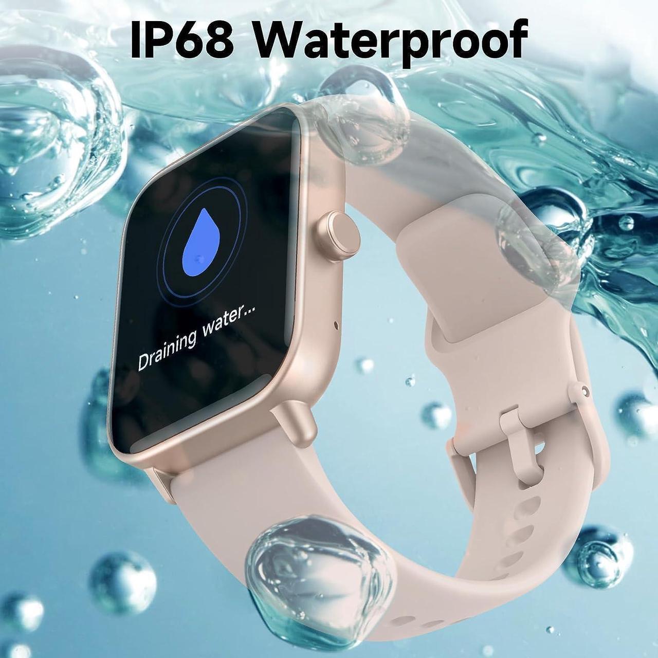 Alt view image 7 of 7 - Faweio Smart Watch, Bluetooth 5.3 Answer/Make Call, Alexa Built in, 1.8" Fitness Tracker with Heart Rate SpO2 Sleep Monitor, Smart Watches for Men Women iPhone Android Compatible IP68 Waterproof