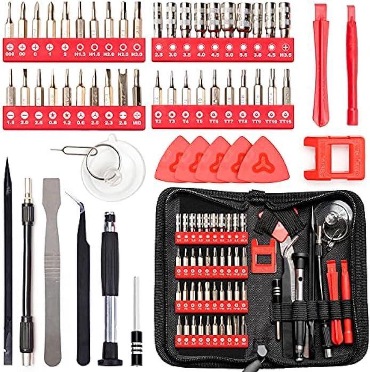 Main image of SHARDEN Precision Screwdriver Set 56 in 1 Magnetic Driver Kit Professional Electronics Repair Tool Kit with Portable Bag for iPhone, Smartphone, iPad, PC, Computer, Laptop, Tablet, Game Console, Watch