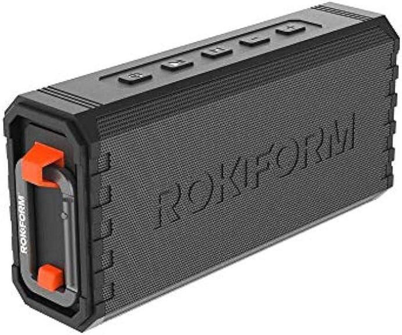 Main image of Rokform G-ROK  Wireless Golf Speaker, Portable Magnetic, IPX7 Waterproof, Shockproof & Dustproof, Loud & Clear Sound, 24 Hour Battery, Rugged Outdoor Golf Cart Speaker (Black)