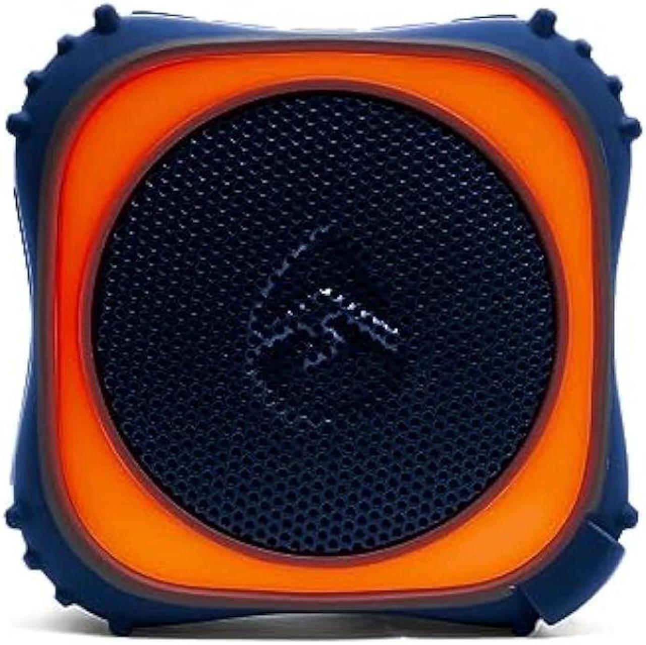 Alt view image 3 of 6 - ECOXGEAR EcoEdge Pro Bluetooth Speakers - Large Bass Enhancing Passive Woofer, Waterproof Speaker w/LED Party Lights, 20+ Hours Playtime Portable Speaker, Siri and Google Voice Assistant Activated