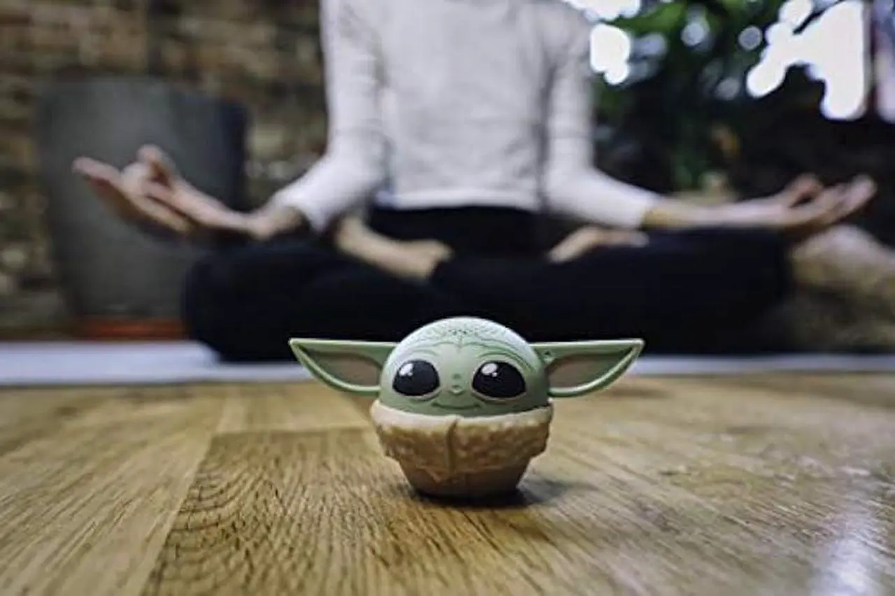 Alt view image 5 of 6 - Bitty Boomers Star Wars The Mandalorian: Grogu - Mini Bluetooth Speaker, Multicolored