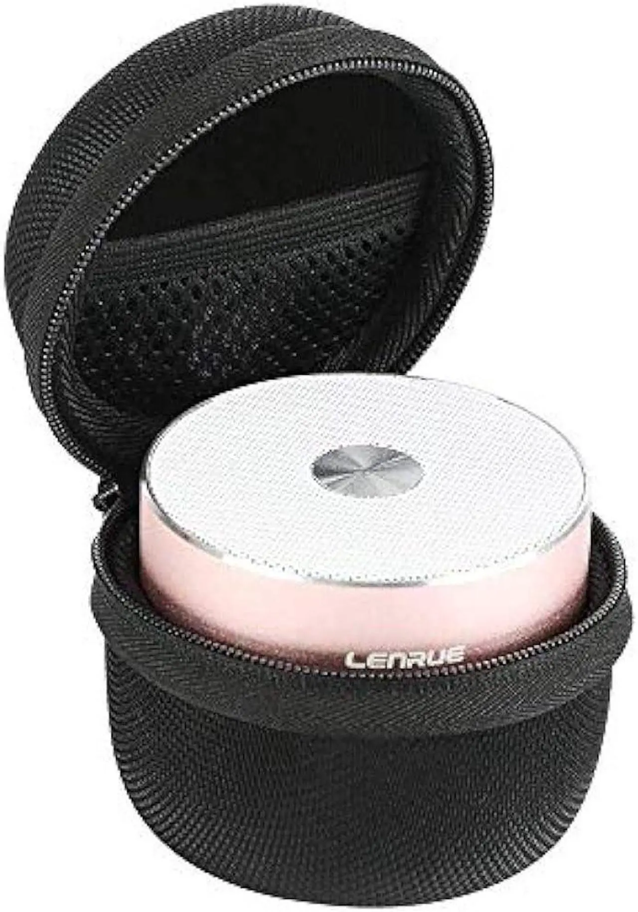 Alt view image 2 of 4 - LENRUE Portable Wireless Bluetooth Speaker with Built-in-Mic,Handsfree Call,AUX Line,HD Sound and Bass for iPhone Ipad Android Smartphone and More (Pink+case)