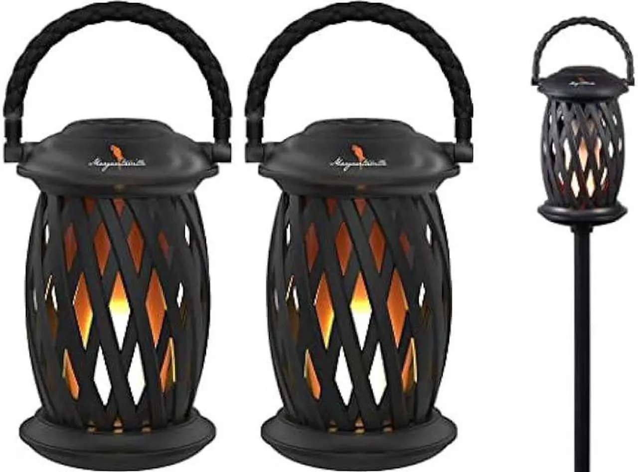 Main image of Margaritaville Tiki Torch - Waterproof Bluetooth Speaker, Portable Party Speaker with Flickering LED Lights, Perfect for Travel, Parties, Yards, and Pools (2 Pack)