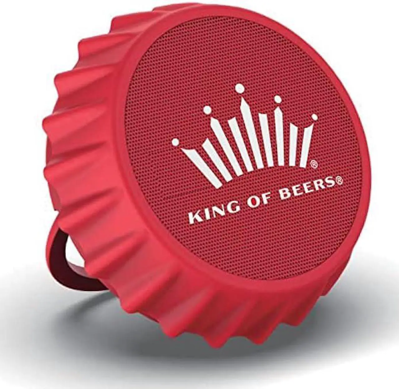 Main image of Budweiser Bluetooth Bottle Cap Speaker with Color Changing Lights - Wall Mounting Speaker - Kick Stand Speaker - FM Radio -