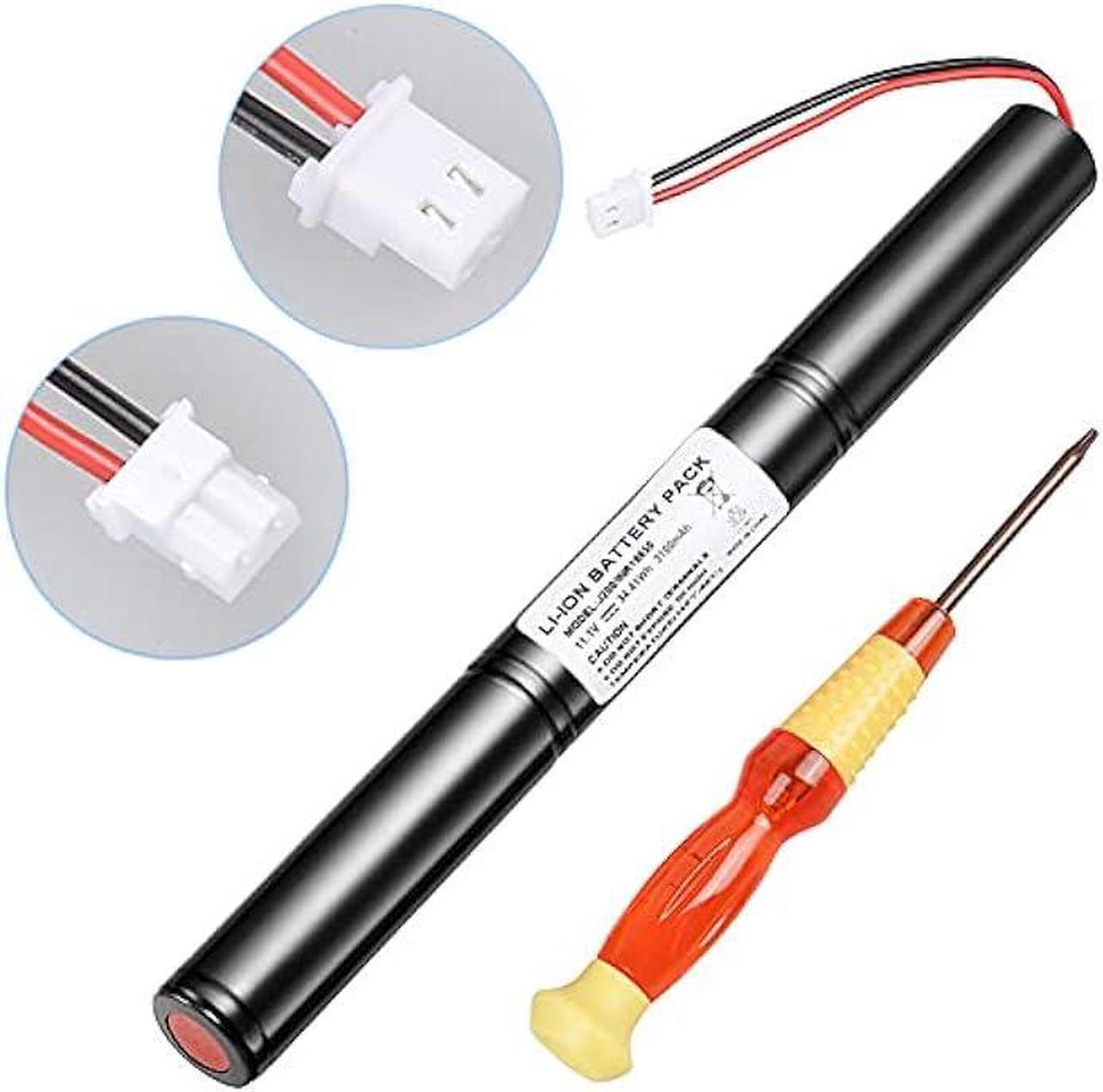 Alt view image 2 of 7 - for Big Jambox Battery Kratax 3100mAh 11.1V Lithium-ion Replacement Battery for Jawbone Big Jambox J2011-01-US, J2011-03-US, J200/ICR18650F1L, 8390-KA02-0580, ICR18650B4 Wireless Bluetooth Speaker