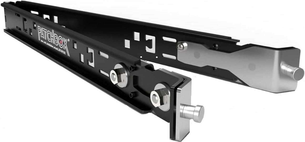 Main image of PATCHBOX Setup.exe 2 Installation Tool - Quick Mount for Patch Panel, Computer Cabinet, Server, Network Racks and Laptops - Compatible with 19 Rails, Square and Threaded Holes - Supports 50kg/100lb