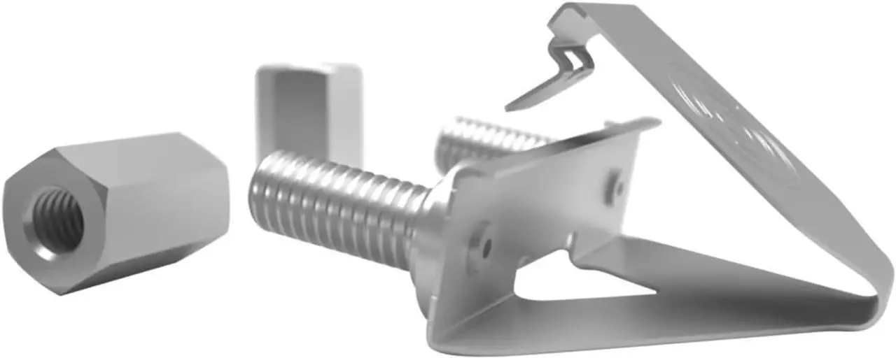Main image of PATCHBOX/dev/Mount - Cage Nut Alternative - Toolless Installation Device Mount Screws for Patch Panel, Computer Cabinet, Server, Network Racks - Compatible with 19 Rails, Supports 15kg - Pack of 50