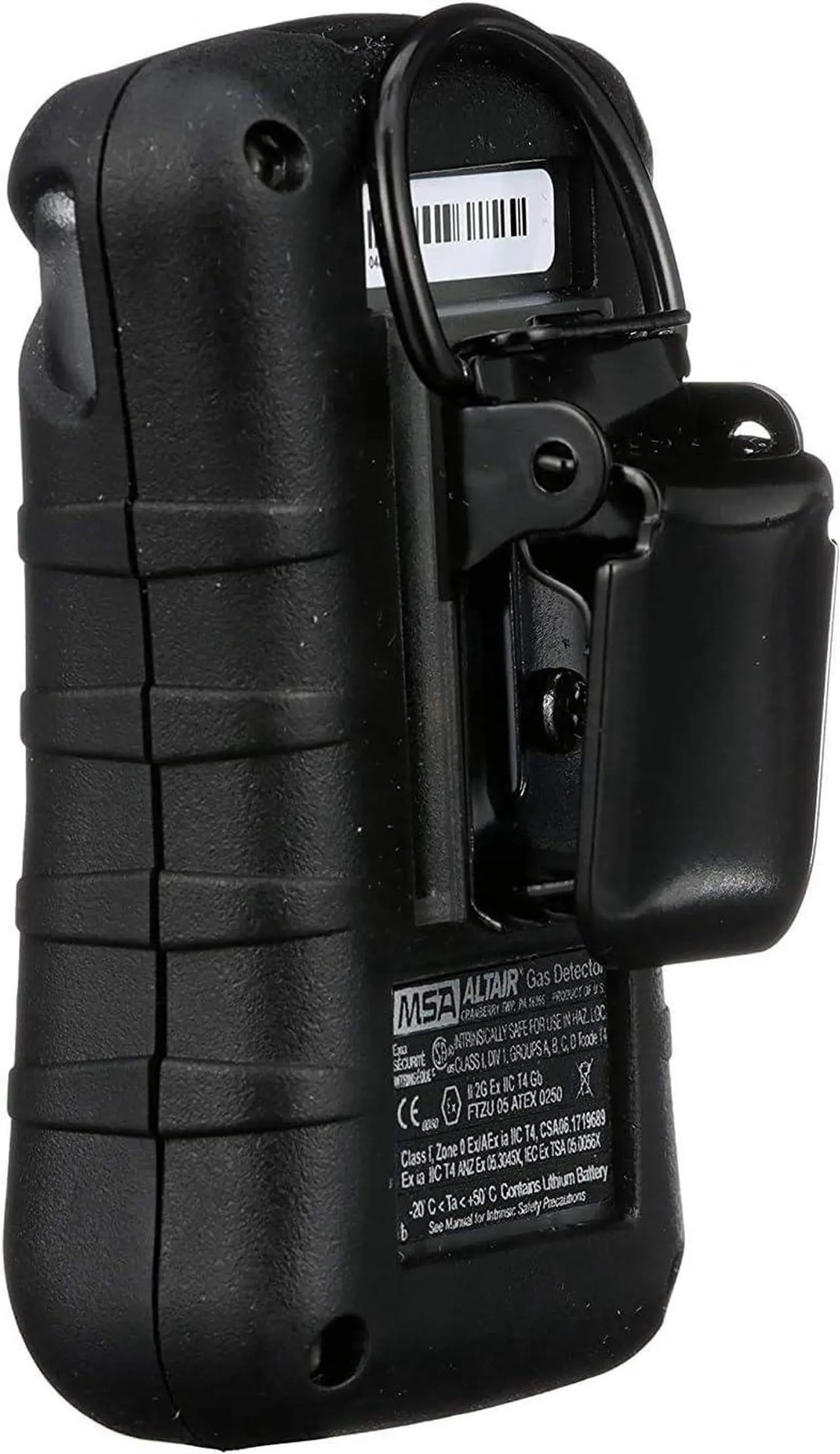 Alt view image 6 of 7 - MSA 10092521 ALTAIR Single-Gas Detector - (H2S) Hydrogen Sulfide (Low: 10ppm, High: 15ppm), Color: Black, Portable Gas Monitor, Durable, UL Standard-Approved