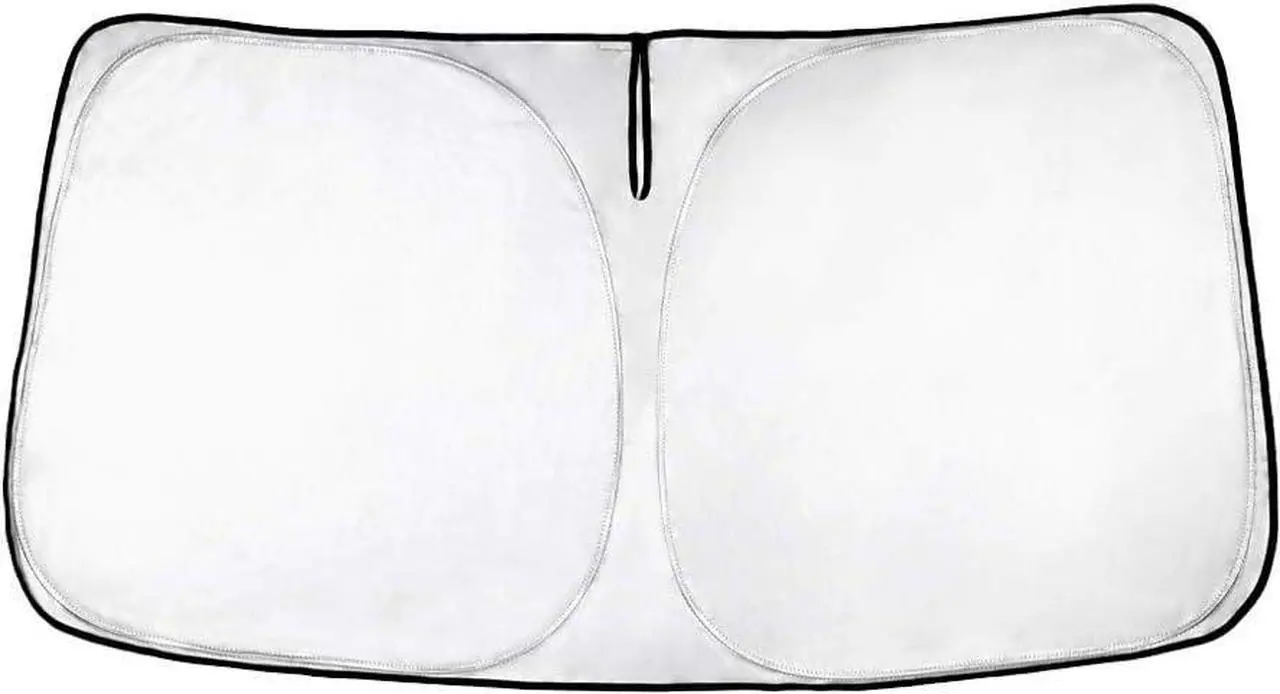 Alt view image 7 of 7 - KUST Windshield Sun Shade for Hyundai Tucson Accessories 2022-2024 2025 Window Sunshade Sun Visor Protector Foldable Blocks UV Rays Keep Your Car Cooler