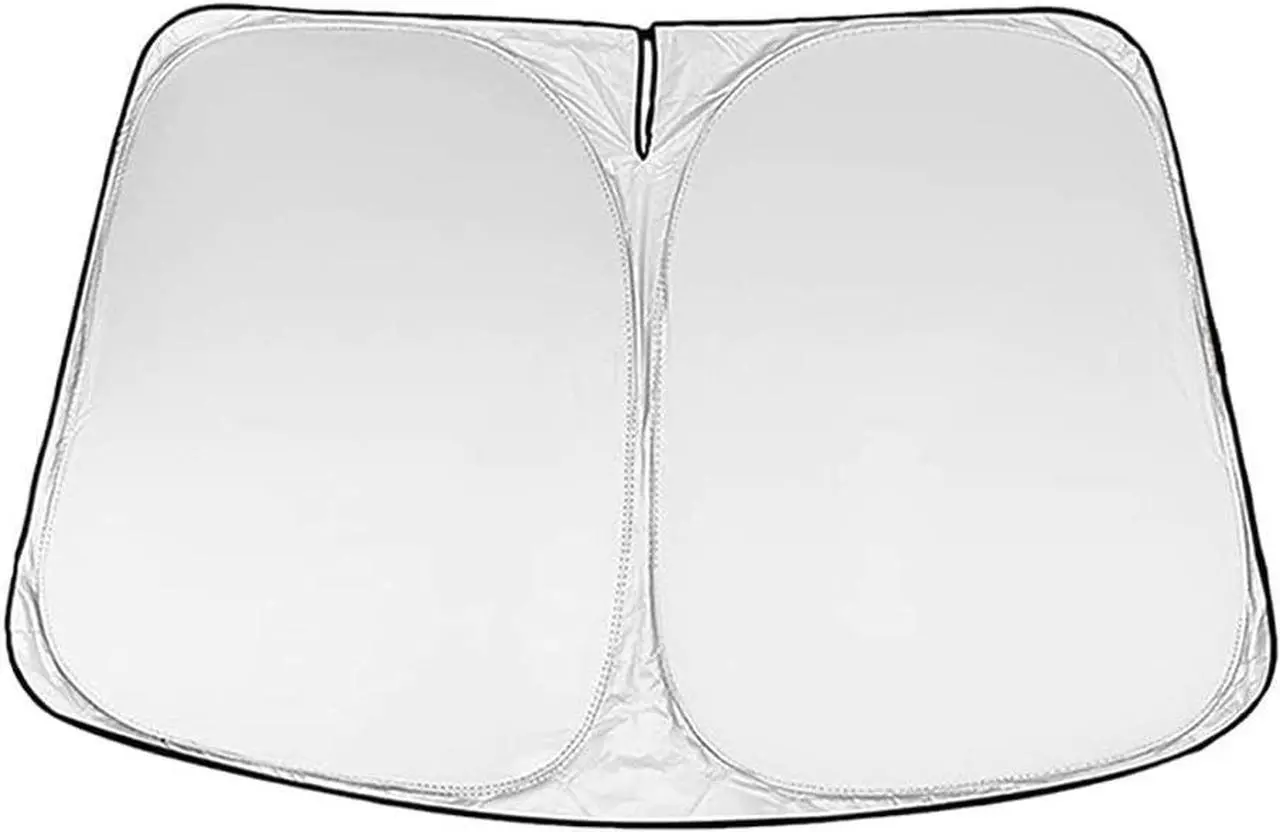 Alt view image 7 of 7 - D-Lumina Windshield Sunshade - Compatible with Jeep Grand Cherokee 2022 2023 2024 2025, (Not for Grand Cherokee L & Jeep Cherokee) - Foldable Front Window Sun Shade Protector, Heat Shield