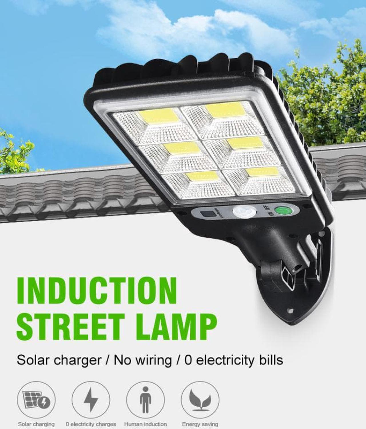 Main image of UMEXUS Bright Solar Power LED Light PIR Motion Sensor Street Wall Flood Lamp Outdoor Garden Commercial Waterproof 1 pack TypeB-72LED COB