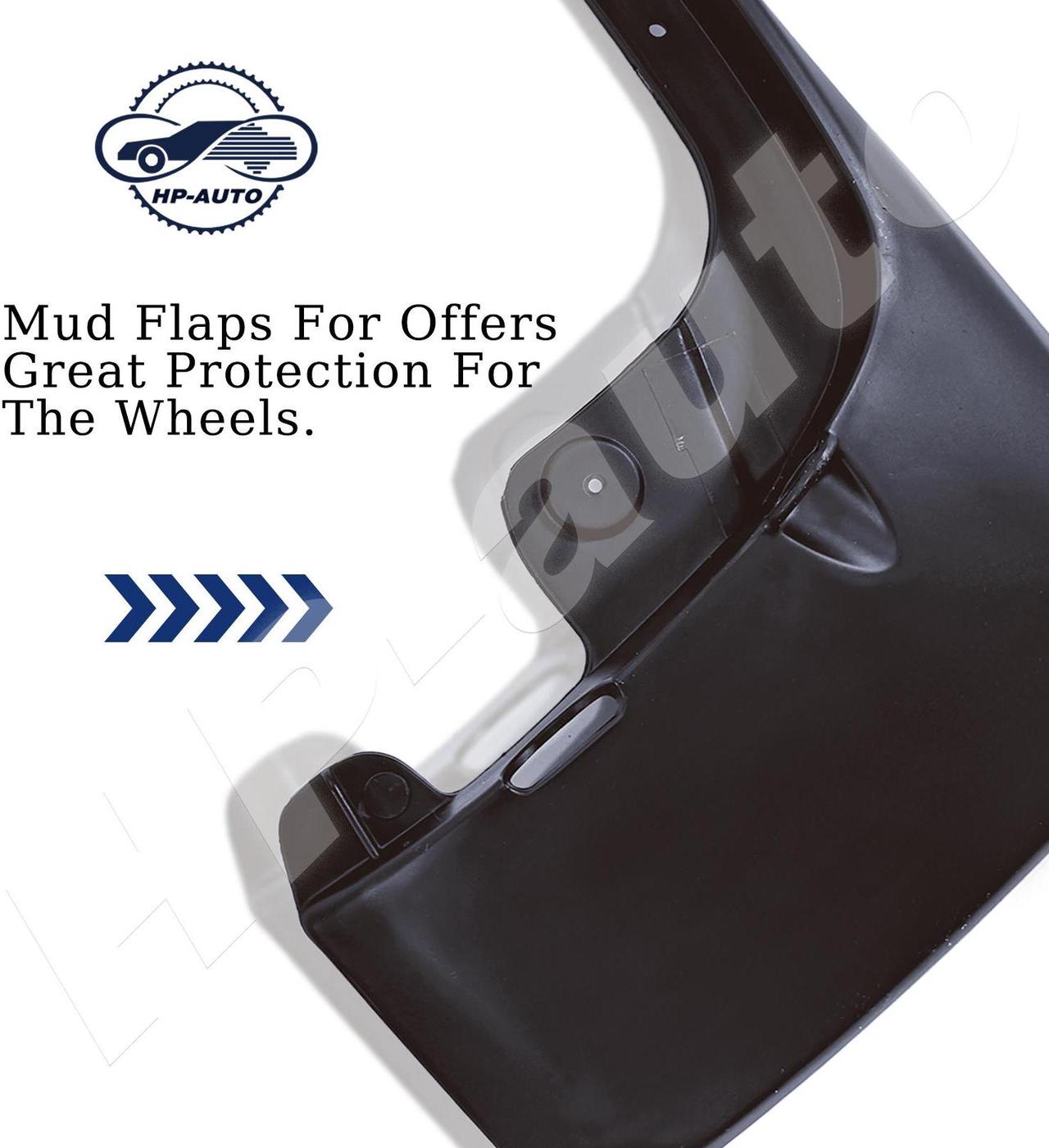 Alt view image 5 of 7 - Splash Guards Mud Flaps Mudguards Fender For 2014 - 2021 Toyota 4Runner Limited