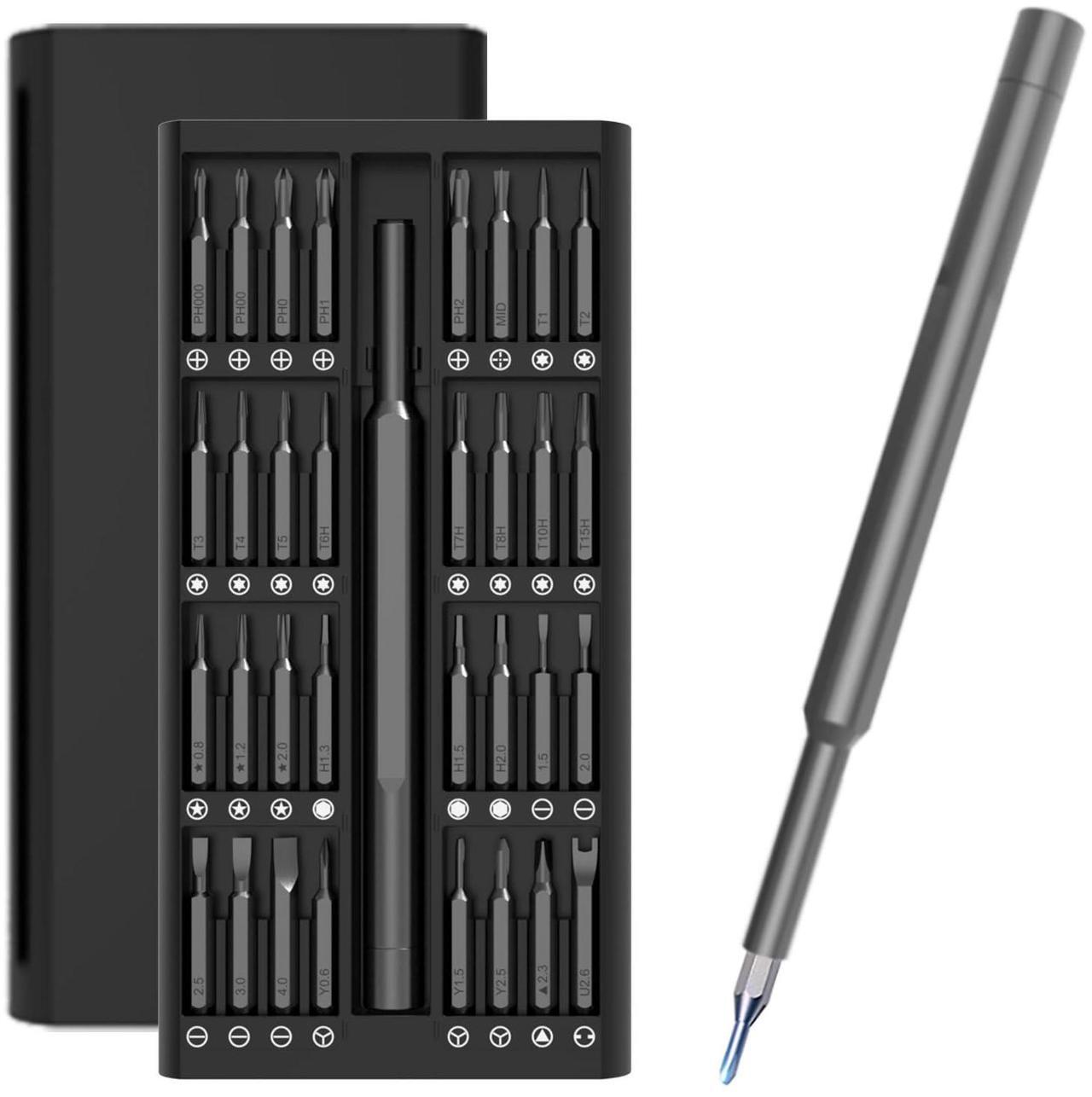 Main image of Tanson Precision Screwdriver Set 33-In-1 Small Screwdriver Set,Mini Screwdriver Kit Magnetic Professional Electronic Repair Tool For Pc,Computer,Laptop,Iphone,Cell Phone,Macbook,Tablet,Watch,Glasses