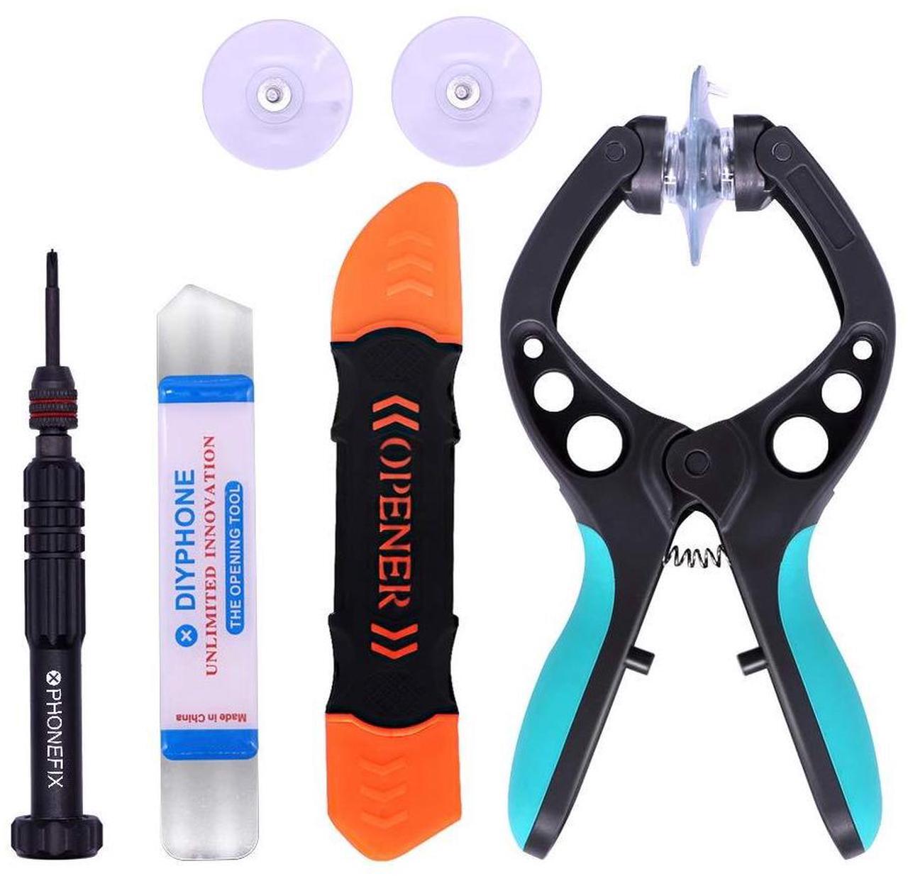 Alt view image 2 of 7 - 4 in 1 Cellphone Repair Tool Precision Screwdriver Set LCD Screen Replacement Tool Kit Suction Cup Opening Tools Kit for Phone Repair Pry Tool