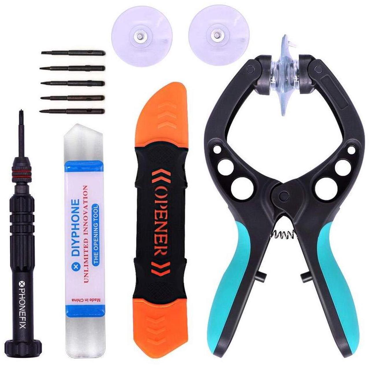 Main image of 4 in 1 Cellphone Repair Tool Precision Screwdriver Set LCD Screen Replacement Tool Kit Suction Cup Opening Tools Kit for Phone Repair Pry Tool