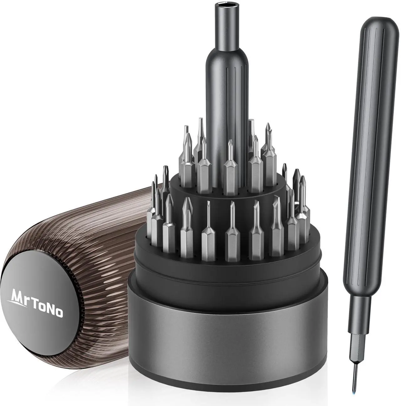 Main image of 31 in 1 Magnetic Screwdriver Set, Precision Screwdriver Set, Multi Bit Reapair Tool Kit for Laptop, Cell Phone, PC, MacBook, Tablet, Computer, PS5, PS4, Electronic, Glasses, Watch