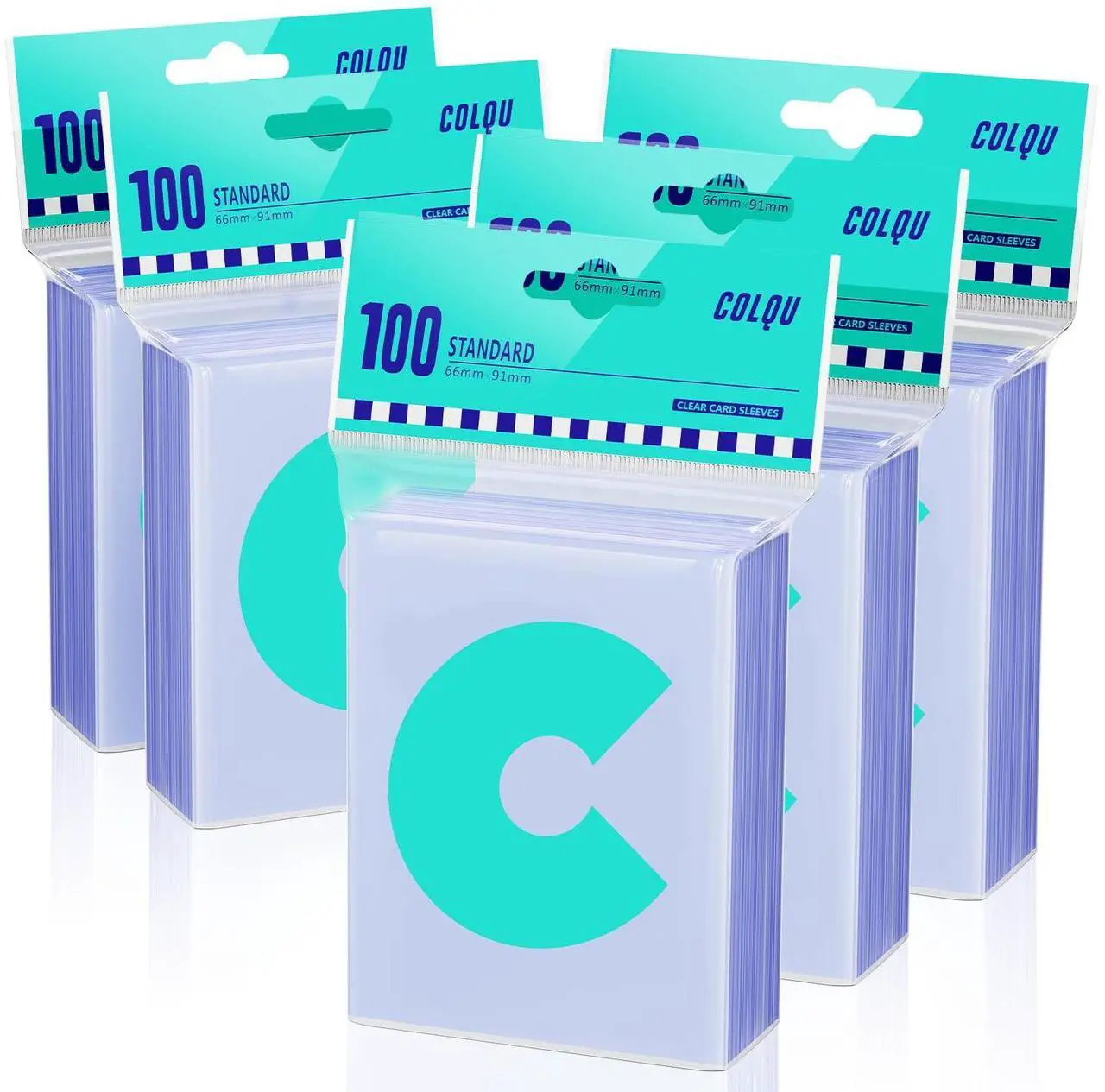 Main image of 500ct Card Sleeves for Trading Cards, Clear Penny Sleeves, Baseball Card Sleeve, Soft Sports Card Sleeve, Plastic Card Protector Fit for MTG Game Card Standard Cards