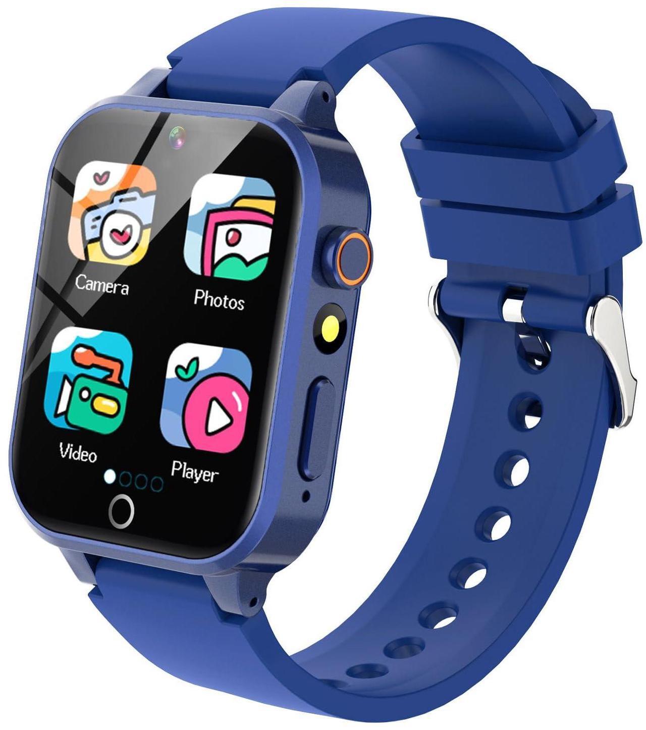 Main image of Wiszodet Smart Watch for Kids, Birthday Gift for Kids Age 4-12 Kids Smart Watch Boys with 26 Puzzle Games HD Camera Video Alarm Clock Audiobook Music Toys for 5 6 7 8 9 10 Year Olds Boys