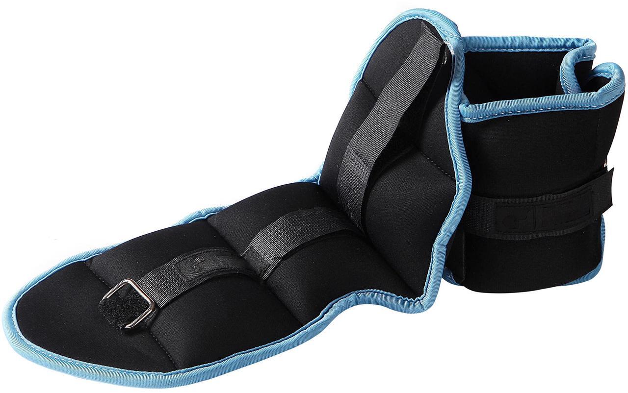 Main image of JFIT Ankle Weight Pair 3.0 LBS, Set of 2 with Adjustable Velcro Straps - Breathable, Moisture Absorbent Weight Straps for Men and Women - Comfortable Ankle, Wrist Weights