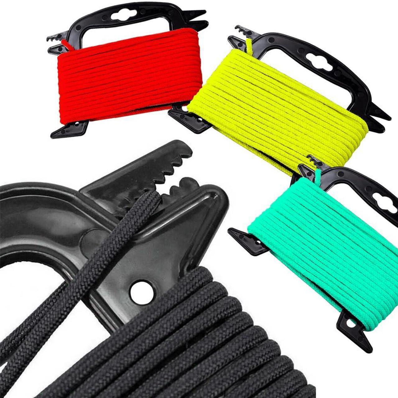 Alt view image 4 of 7 - Line Winder Rope and Cord Organizer Rope Winder Paracord Cord Keeper Rope Organizer Spool Tool Prevent Knots Recoils and Kinks (10pack)