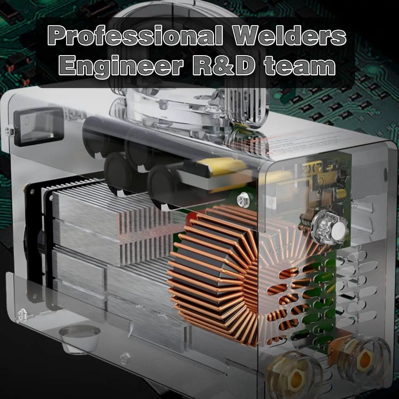Alt view image 4 of 7 - Wrdlosy Welder 250A 20PCS Welding Rods 16 Inches Gloves Welding Machine, Super MINI Portable Hammer Stick Welder, IGBT Inverter Welder Machine 110V, Beginner Hobbyists Home Repairs DIY Projects