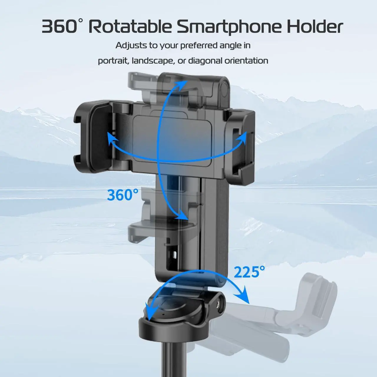 Alt view image 5 of 7 - ULANZI JJ02 Selfie Stick Tripod, Extendable Grip Phone Tripod with Detachable Remote Pocket Size, 3-in-1 Mini Phone Grip 2 Cold Shoe, 10m/393.7'' Wireless Shutter, Vlog Livestreaming Photography