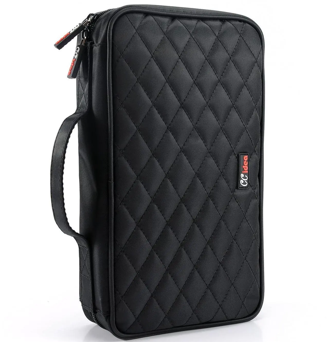 Main image of CCidea 96 Capacity CD/DVD Case Holder Portable Wallet Disc Storage Binder for Car, Home, Travel (96-Black) Specials