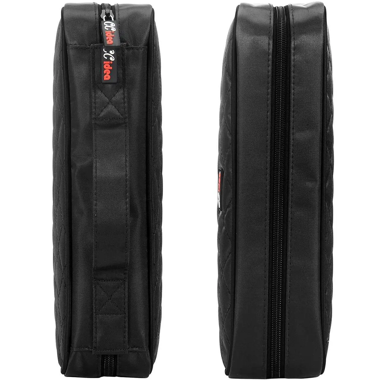 Alt view image 5 of 7 - CCidea 96 Capacity CD/DVD Case Holder Portable Wallet Disc Storage Binder for Car, Home, Travel (96-Black) Specials