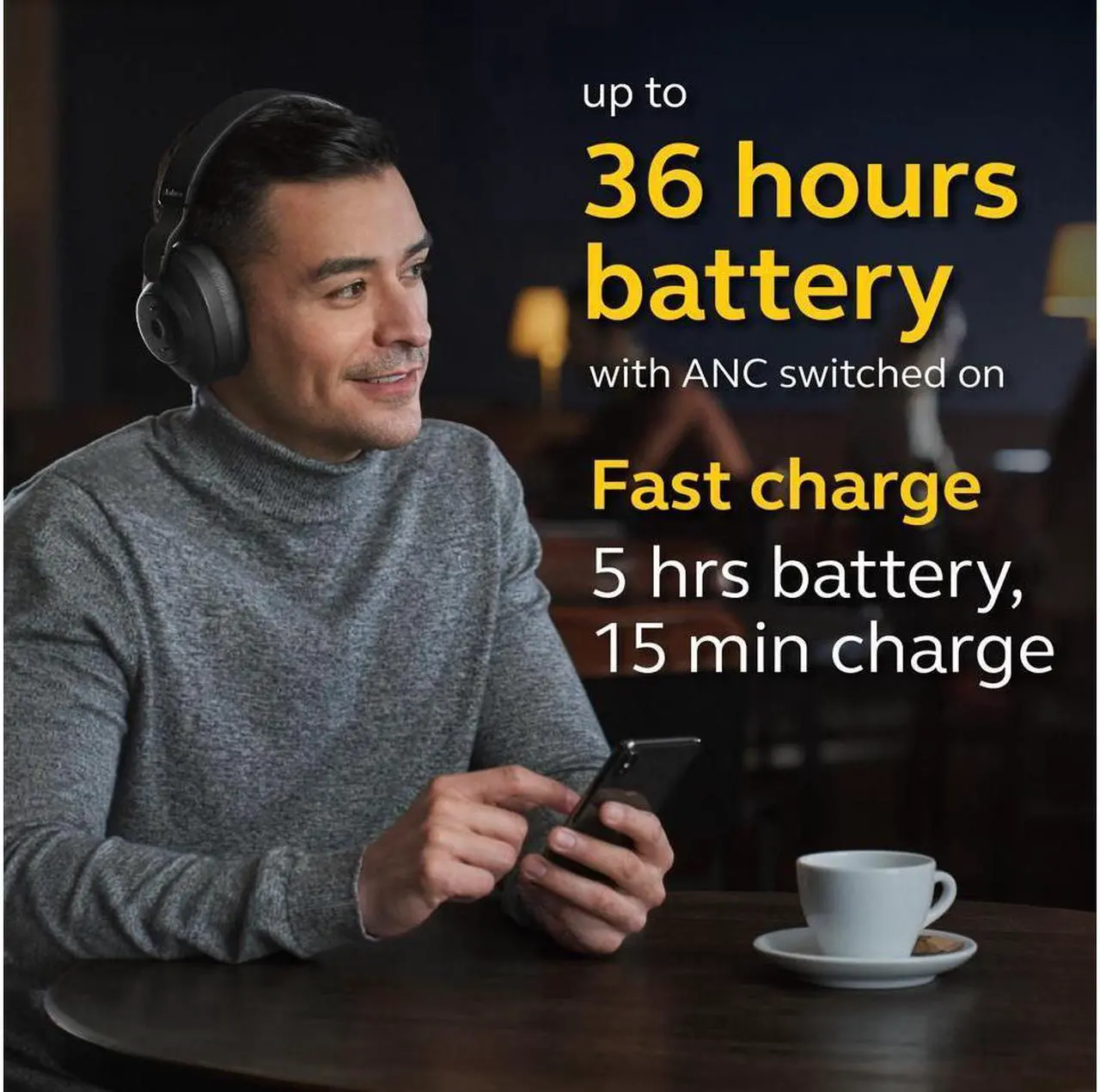 Jabra Elite 85h Headphones - Thumbnail 2